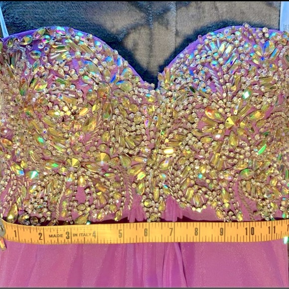 Lilac Prom dress / Purple Prom dress - Picture 8 of 9